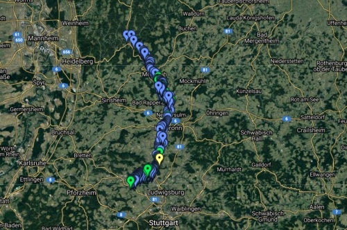 Neckar-Enz Stellung
