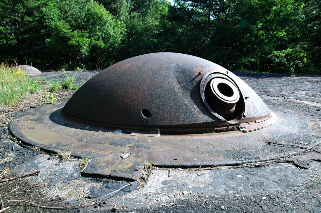 Otočné věže H.P.T. 95 pro houfnici ráže 150mm - Pancéřová baterie Plapeville Nord, Pevnost Méty